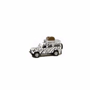 Speelgoed auto witte safari Land Rover 14 x 5 x 8 cm 10072538