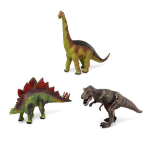 Speelgoed dino dieren figuren 3x stuks dinosaurussen 10317941