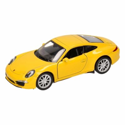 Speelgoed gele Porsche 911 Carrera S auto 1:36 10093855