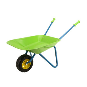 Speelgoed kruiwagen metaal groen 78 cm voor kinderen 10275956