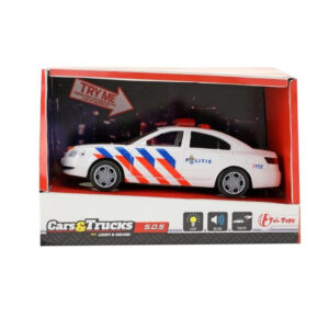 Speelgoed politieauto met licht en geluid 5.5 x 16 x 6 cm 10235332