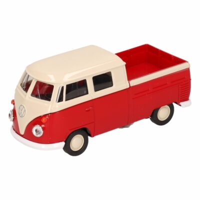 Speelgoed rode Volkswagen T1 pick up auto 1:36 10093861