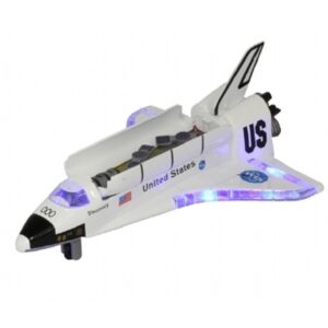 Speelgoed space shuttle met licht en geluid 19 cm 10178014