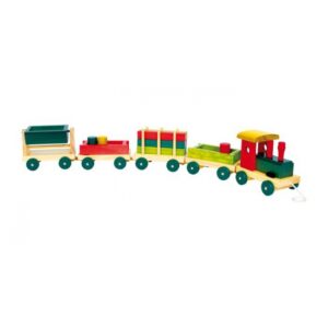 Speelgoed trein van hout 76 cm 10053083