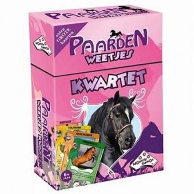 Spel Weetjes Kwartet Paarden 146881