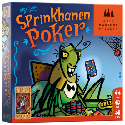 Sprinkhanenpoker - Kaartspel 13450