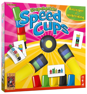 Stapelgekke Speed Cups 6 spelers - Actiespel 13450