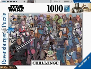 Star Wars - Mandalorian Puzzel (1000 stukjes) 31137435841