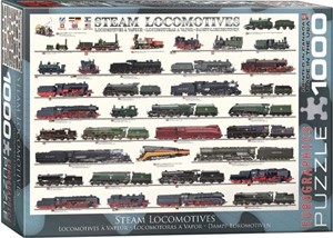 Steam Locomotives Puzzel (1000 stukjes) 26336101009