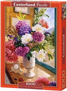 Still Life with Hydrangeas Puzzel (1000 stukjes) 28372809737