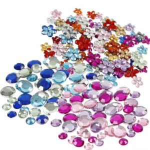 Strass plak steentjes mix 972 stuks 10115648