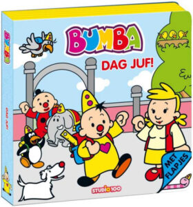 Studio 100 babyboek Bumba Dag juf! junior 19 x 19 cm foam 560659