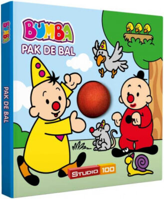 Studio 100 foamboek Bumba Pak de bal junior 19 x 19 cm papier 560670