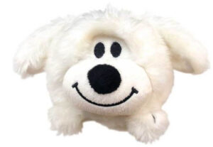 Studio 100 knuffelhond Samson en Marie Squeezy 20 cm pluche wit 625142