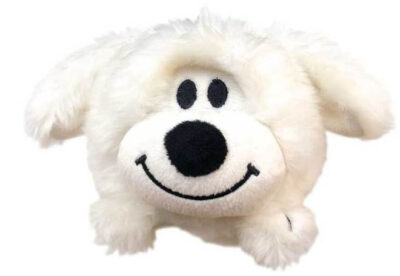 Studio 100 knuffelhond Samson en Marie Squeezy 20 cm pluche wit 625142