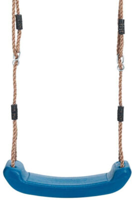 Swing King Schommelzitje in hoogte Verstelbaar 43 x 17 cm Blauw 372523