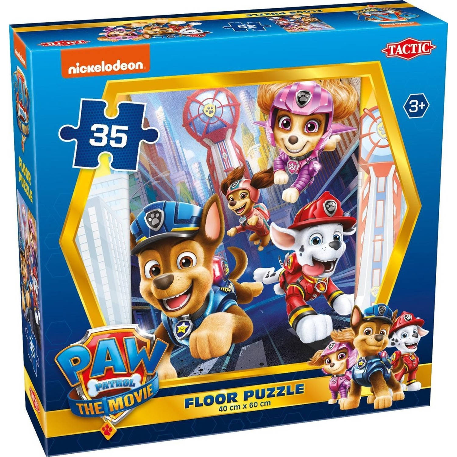 Tactic Vloerpuzzel Paw Patrol The Movie - 35 stukjes 3986061