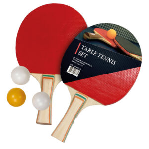 Tafeltennis set met 2 batjes en 3 ballen 10288702