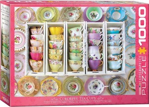 Tea Cups Boxes Puzzel (1000 stukjes) 26336101015