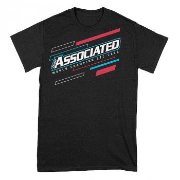 Team Associated WC21 T-shirt - zwart - maat XL 33802