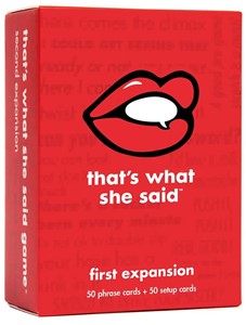 That's What She Said Game - First Expansion 34454497283