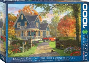 The Blue Country House - Dominic Davison Puzzel (1000 stukjes) 27581615393