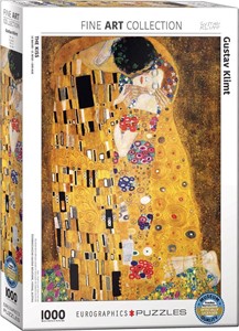 The Kiss - Gustav Klimt Puzzel (1000 stukjes) 35001062709