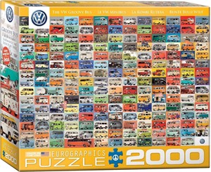 The VW Groovy Bus Puzzel (2000 stukjes) 28244304125