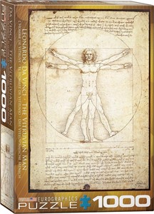 The Vitruvian Man - Da Vinci Puzzel (1000 stukjes) 28464983709