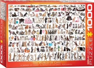 The World of Cats Puzzel (1000 stukjes) 26561892203