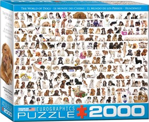 The World of Dogs Puzzel (2000 stukjes) 28561474121