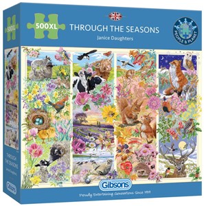 Through The Seasons Puzzel (500 XL stukjes) 35137339445