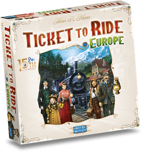 Ticket to Ride Europe 15th Anniversary (Engelse versie) 38037775212