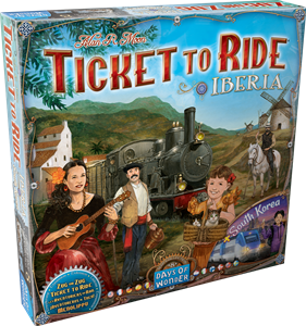 Ticket to Ride - Iberia/South Korea Expansion 38213070468