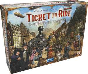 Ticket to Ride Legacy - Legendes uit het Westen 36557196174