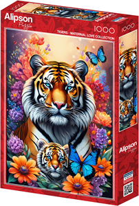 Tigers - Maternal Love Collection Puzzel (1000 stukjes) 38365819357