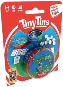 Tiny Tins: Regenwormen - Dobbelspel 37815647470