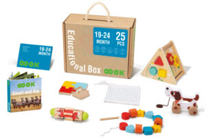 Tooky Toy Educatieve Houten Speelgoed Box 19 24 maanden 25 delig 1023623