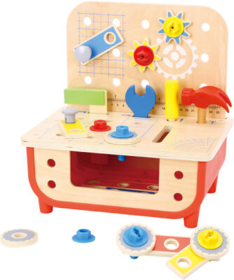 Tooky Toy Educatieve Houten Speelgoed Werkbank 31 delig 1023699