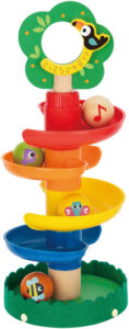 Tooky Toy Educatieve Houten Spiraaltoren 18 maanden 10 delig 1023626