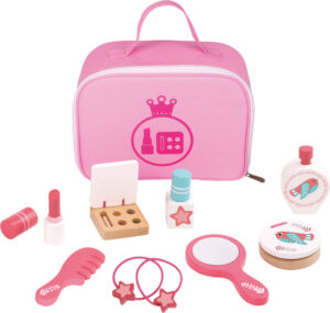 Tooky Toy Houten Make up Speelset Roze 11 delig 1023714