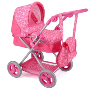 Toyrific Snuggles poppenwagen Deluxe roze 66 x 47 x 40 cm 320633