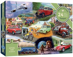 Transport - Piecing Together Puzzel (24 stukjes) 37883170054