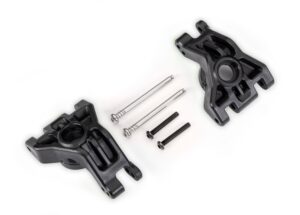 Traxxas - Carriers Left/Right (for use with #9080 upgrade kit) - Black (TRX-9050) 35084