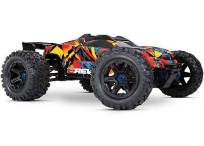 Traxxas E-Revo 2 brushless truggy RTR - TSM - Solar Flare 33355