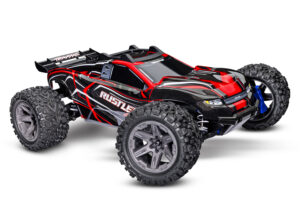 Traxxas Rustler 4x4 BL2-S brushless truggy RTR - Rood 38882