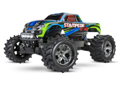 Traxxas Stampede 4x4 electro monster truck RTR - Incl. LED Verlichting - Blauw 34534