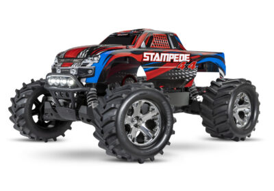 Traxxas Stampede 4x4 electro monster truck RTR - Incl. LED Verlichting - Rood 34535