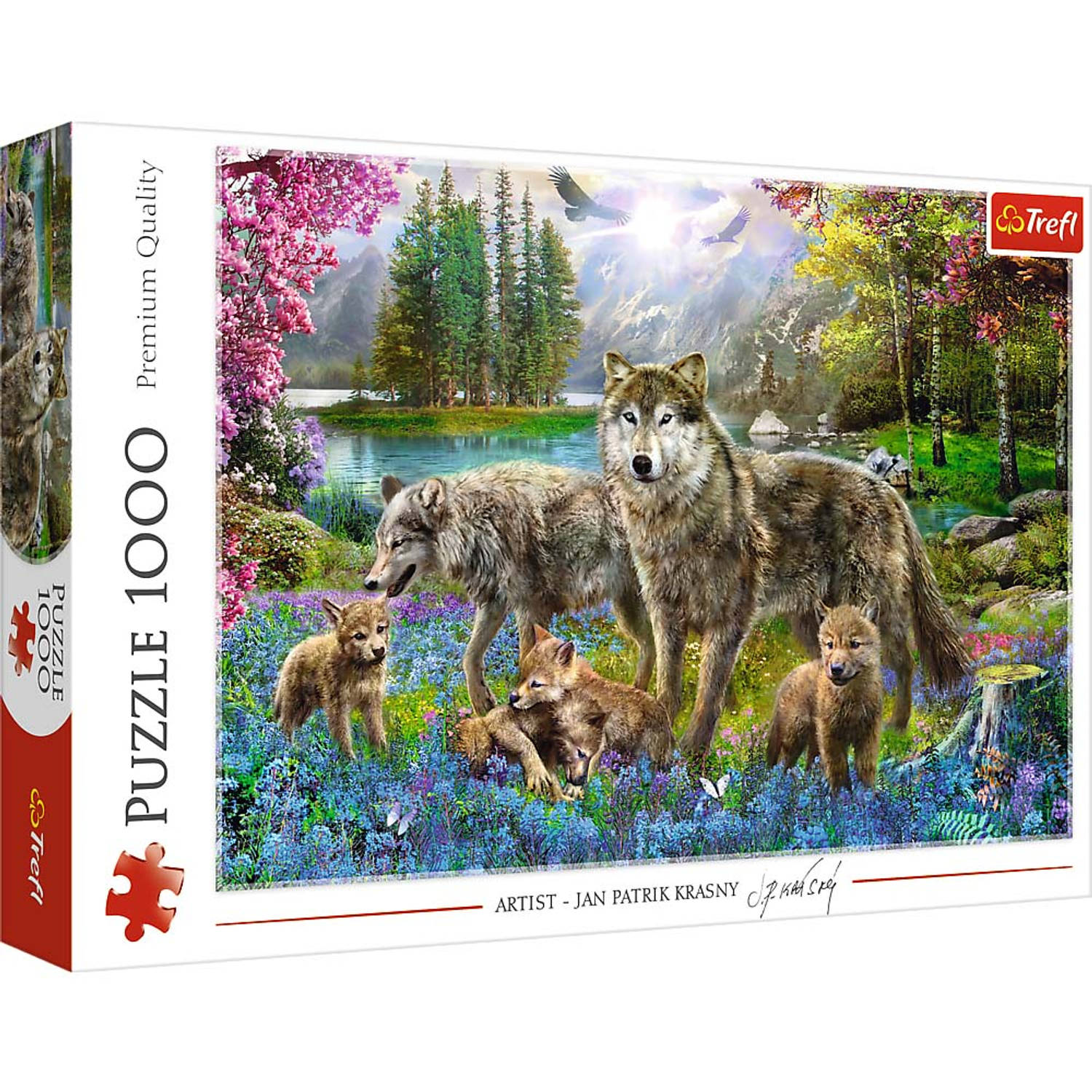 Trefl Trefl 1000 - Lupine family 3544545