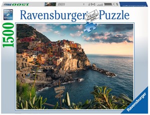 Uitzicht op Cinque Terre Puzzel (1500 stukjes) 30823593179